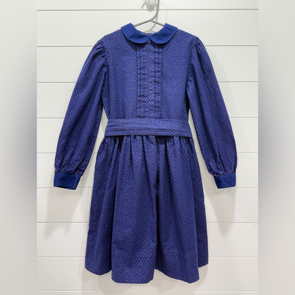 Laura Ashley Navy and Violet Kids Formal Dress
